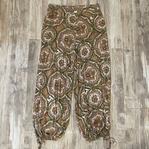 Wide legged Anthropologie pants
